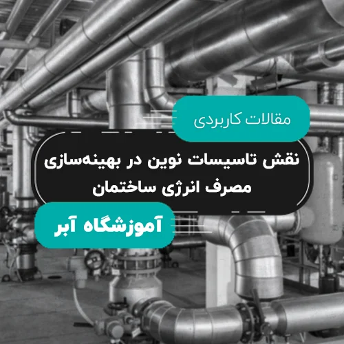 نقش تاسیسات نوین در بهینه‌سازی مصرف انرژی ساختمان copy
